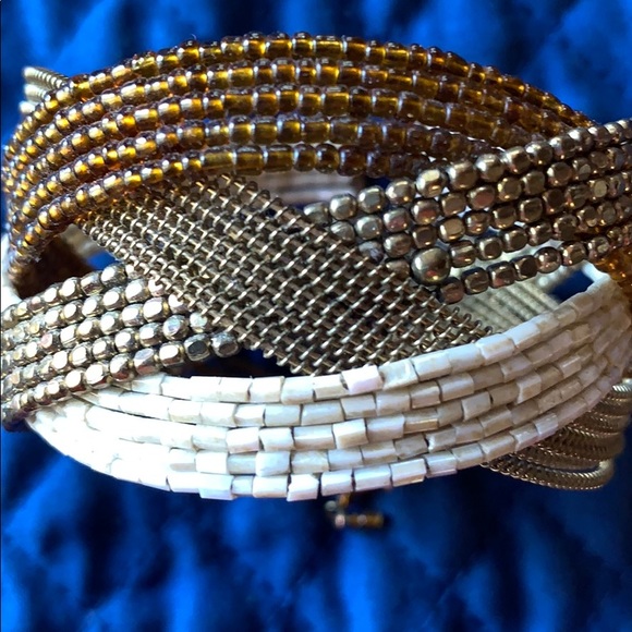 Jewelry - Beaded cuff bracelet